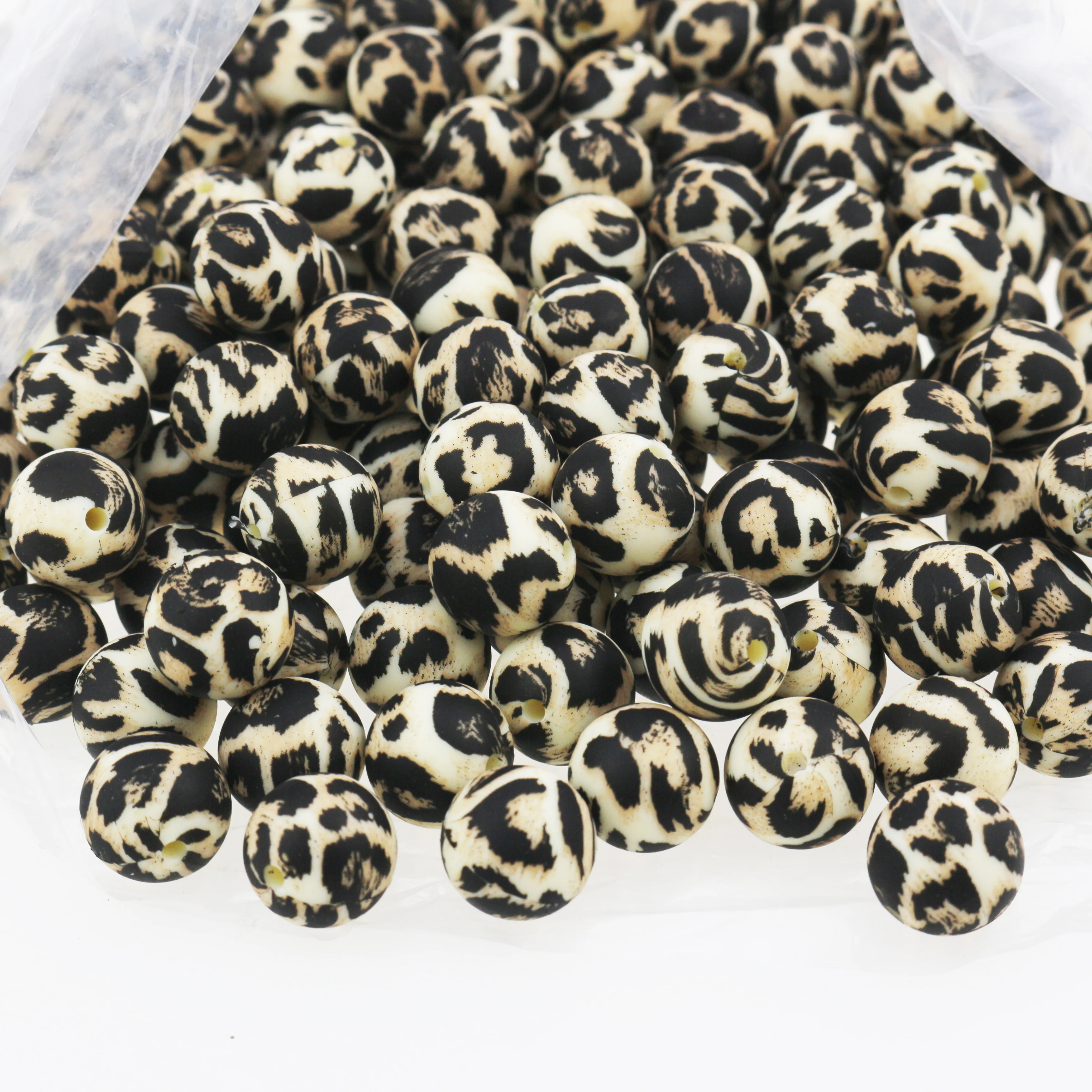 Silicone Loose Baby Beads Fashion Leopard Print Baby Sensory Teething Beads, Sprint colors, customed
Silicone Loose Baby Beads Fashion Leopard Print Baby Sensory Teething Beads, Sprint colors, customed