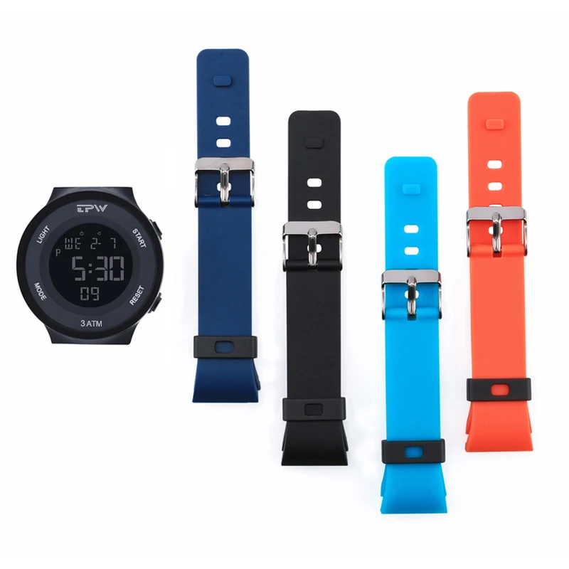 Newest Round 30m Waterproof LED Watch Detachable Strap Silicon Sport Digital Alarm Multifunction Wrist Watch
Newest Round 30m Waterproof LED Watch Detachable Strap Silicon Sport Digital Alarm Multifunction Wrist Watch