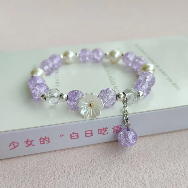 Fashion Hot Selling Girl Lovely Popcorn Crystal Floret Charm Beaded Bracelet For Kids
Fashion Hot Selling Girl Lovely Popcorn Crystal Floret Charm Beaded Bracelet For Kids