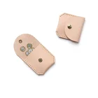 Handmade Change Pouch Keychain Custom Coin Purse Leather Vintage Style For Women