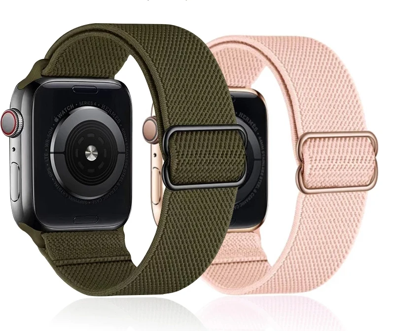 for Apple Watch Band 44mm 40mm 38mm 42mm Adjustable Elastic Nylon Solo Loop Bracelet iWatch Series 3 4 5 6 se, Multicolor
for Apple Watch Band 44mm 40mm 38mm 42mm Adjustable Elastic Nylon Solo Loop Bracelet iWatch Series 3 4 5 6 se, Multicolor