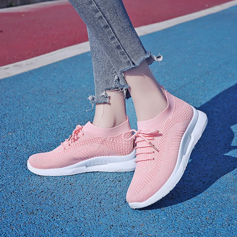 2021 Cheap New Fashion Ladies Sock Shoes Sneakers Slip on Lightweight Casual Sneakers Women Walking Sock Tennis Shoes for Women, 3 colors
2021 Cheap New Fashion Ladies Sock Shoes Sneakers Slip on Lightweight Casual Sneakers Women Walking Sock Tennis Shoes for Women, 3 colors