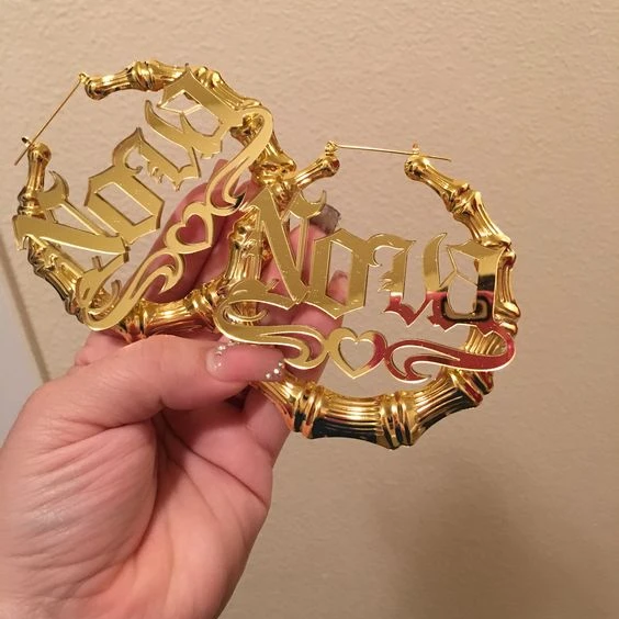 2021 Wholesale resin Acrylic Hip Hop custom name big stud drop hoop earrings jewelry, Gold, silver, rose gold
2021 Wholesale resin Acrylic Hip Hop custom name big stud drop hoop earrings jewelry, Gold, silver, rose gold