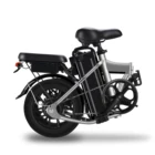 Electric JI-MOVE 14inch 20.8ah Battery 250w Power Folding Electric Bicycle Ebike With EN15194
