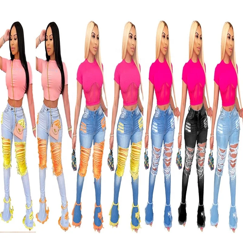 YHCK072 Slim Jeans For Women Skinny High Waisted Blue Denim Pencil Jeans Stretch Pants Woman Pants
YHCK072 Slim Jeans For Women Skinny High Waisted Blue Denim Pencil Jeans Stretch Pants Woman Pants