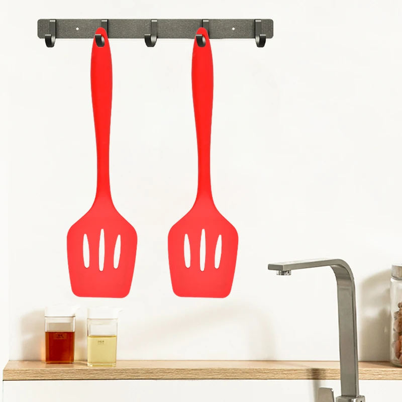 Home Kitchen Accessories 5Pcs Heat Resistant Food Silicone Kitchen Utensils Cooking Spatula Set, Red, pink, blue, yellow
Home Kitchen Accessories 5Pcs Heat Resistant Food Silicone Kitchen Utensils Cooking Spatula Set, Red, pink, blue, yellow