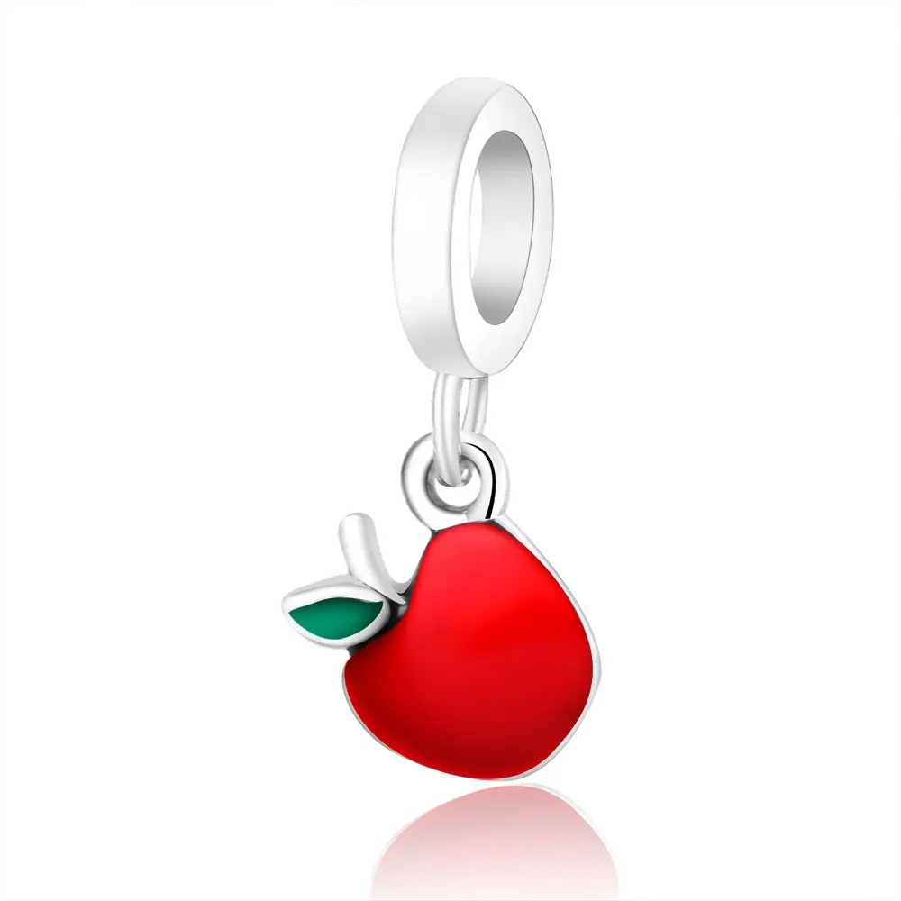 New 925 Sterling Silver Mini Red Enamel Apple Pendant Beads Charms Fit Original Pandora Bracelet Jewelry
New 925 Sterling Silver Mini Red Enamel Apple Pendant Beads Charms Fit Original Pandora Bracelet Jewelry