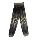 Women's Harem pants Hippie Boho Palazzo women Casual Pants Bohemian yoga pants knickerbockers wholesale custom