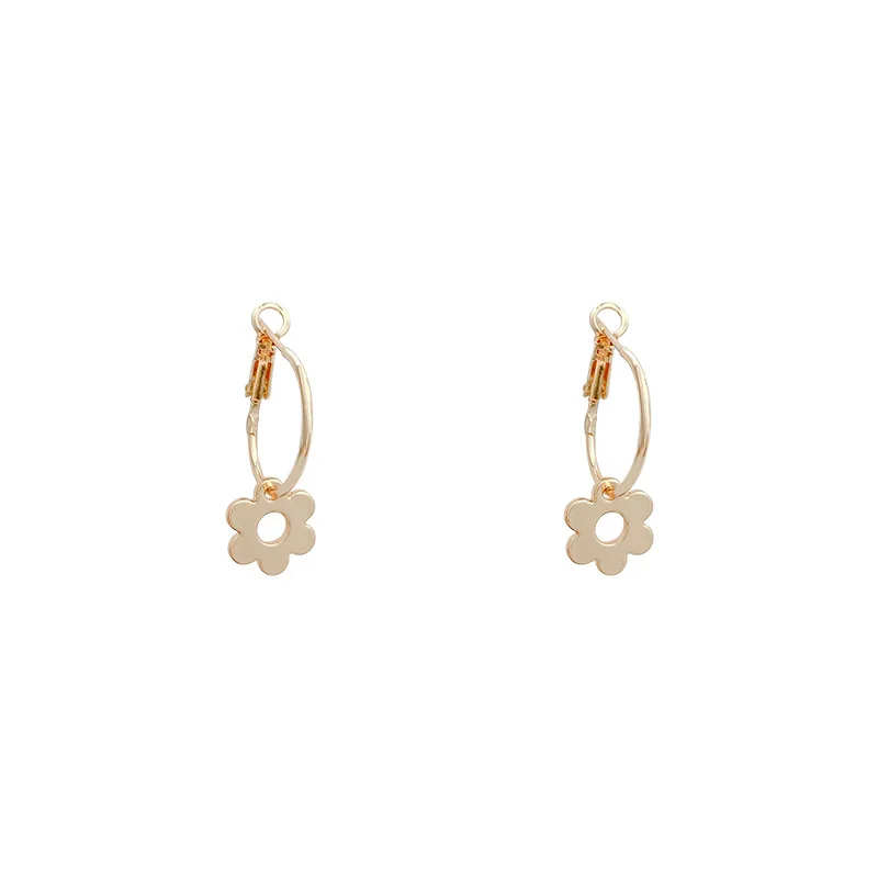 New Trendy Simple Glossy Metal Flower Ear Buckle Small Exquisite Drop Earring Women Daily Temperament Jewelry Gifts 2021
New Trendy Simple Glossy Metal Flower Ear Buckle Small Exquisite Drop Earring Women Daily Temperament Jewelry Gifts 2021