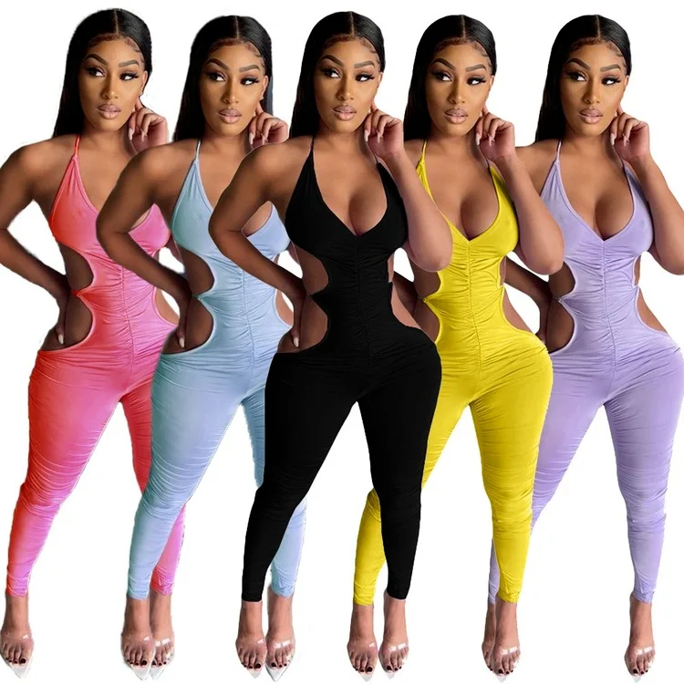 Chicy Strap Women Long Jumpsuit Bodycon Sexy Streetwear Fitness Sportswear 2021 Summer Clothes Lounge Wear Club Outfit Body
Chicy Strap Women Long Jumpsuit Bodycon Sexy Streetwear Fitness Sportswear 2021 Summer Clothes Lounge Wear Club Outfit Body
