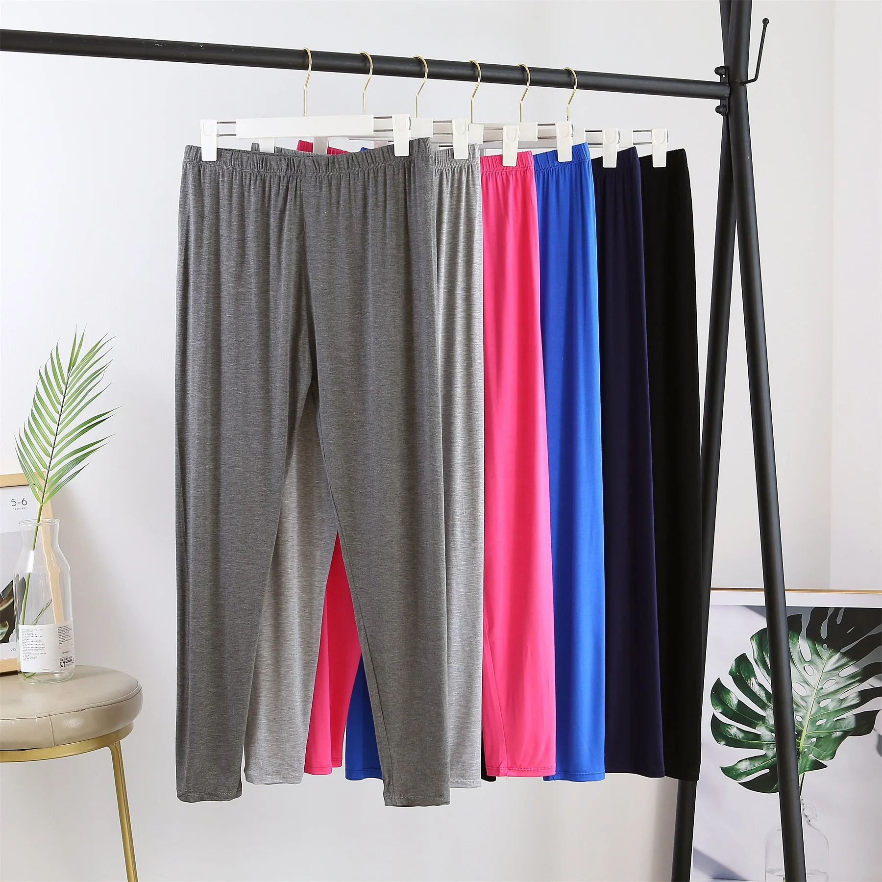 Factory Directly Wholesale Female Pants Long Cotton Knitted Solid Colors Leggings Fashion Lady High Waist Trousers
Factory Directly Wholesale Female Pants Long Cotton Knitted Solid Colors Leggings Fashion Lady High Waist Trousers