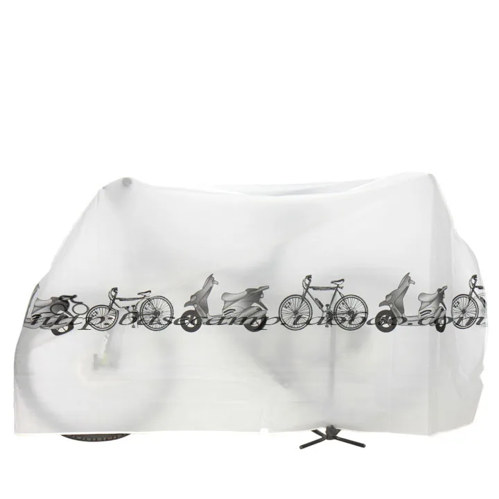 Universal Bike Protector Rain Cover Bicycle Dust Protection Cover for Indoor, White 
Universal Bike Protector Rain Cover Bicycle Dust Protection Cover for Indoor, White