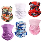 Scarf With Newly Safe Neck Cover Face Scarf Bandana With Ear Loops For Motorcycle Riding