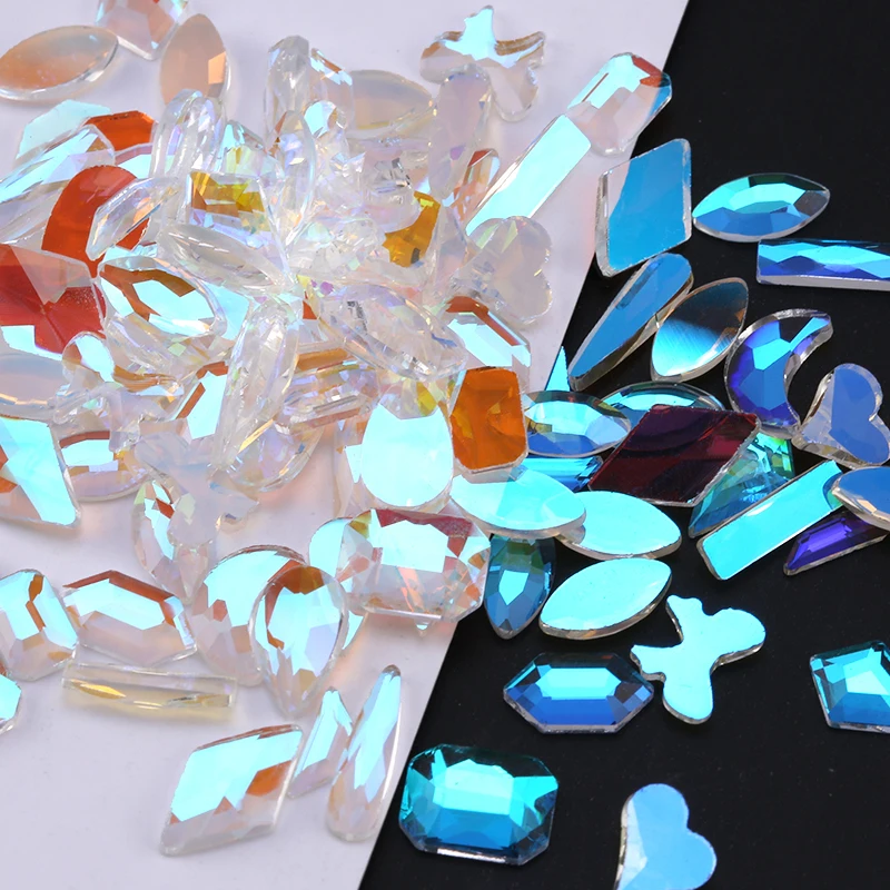 Qiao Bulk Shiny Glass Fancy Mixed Ab Crystals Flatback Nail Art Rhinestone for Nails
Qiao Bulk Shiny Glass Fancy Mixed Ab Crystals Flatback Nail Art Rhinestone for Nails