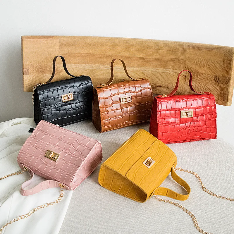 2021 Bags Handbag Wholesale Crocodile Pattern Lock Portable Platinum Purses Luxury Bags Women Handbags, Black
2021 Bags Handbag Wholesale Crocodile Pattern Lock Portable Platinum Purses Luxury Bags Women Handbags, Black
