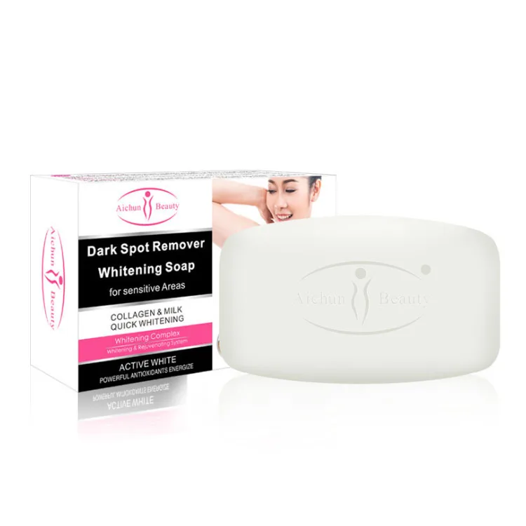 Aichun Best skin whitening organic skin peeling whitening removing dark spots white soap for sensitive areas
Aichun Best skin whitening organic skin peeling whitening removing dark spots white soap for sensitive areas