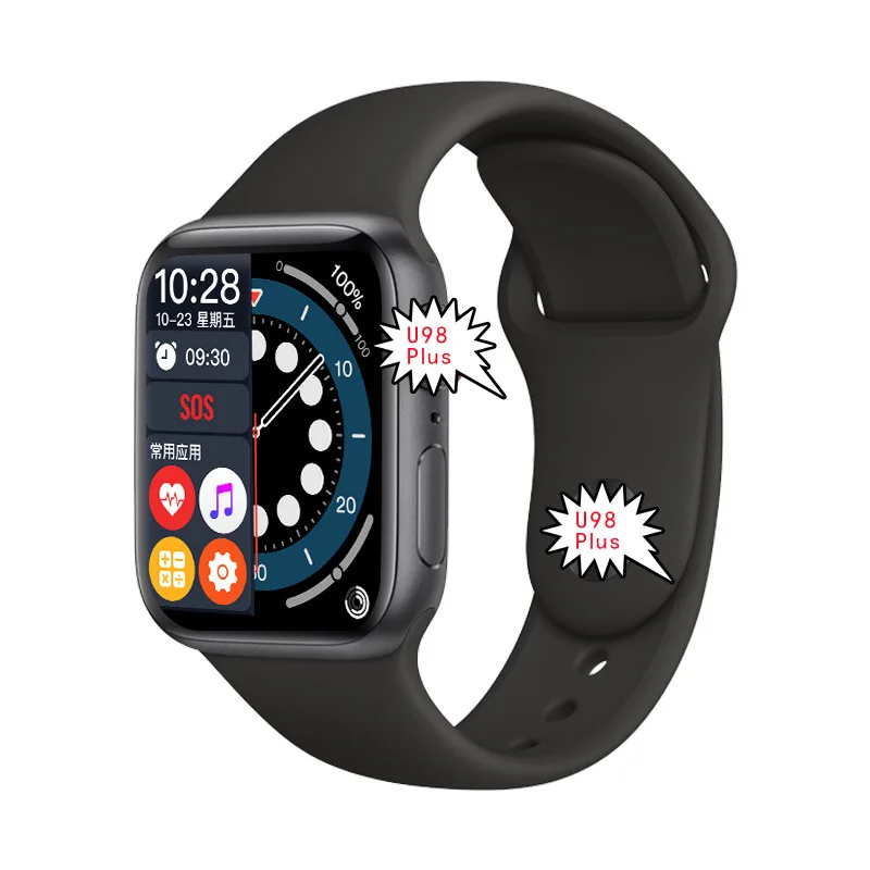 2021 New U98Plus Smart Watch BT Call Series 6 Body Temperature Heart Rate Full HD large screen Play Music Waterproof
2021 New U98Plus Smart Watch BT Call Series 6 Body Temperature Heart Rate Full HD large screen Play Music Waterproof