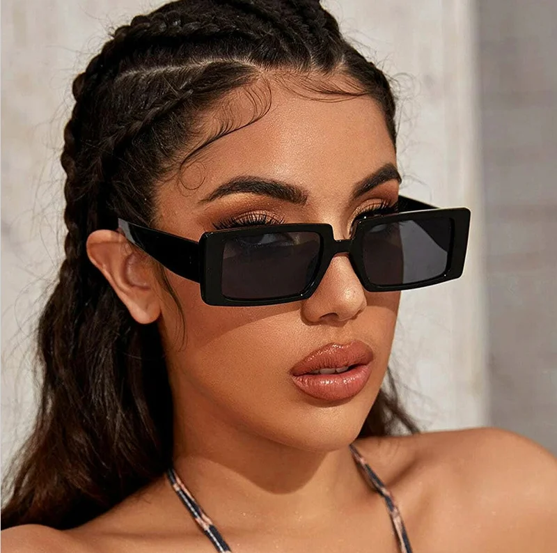 2021Trendy High Quality Small Frame Square Black Shades Vintage Sunglasses Women Gafas De Sol, 10colors
2021Trendy High Quality Small Frame Square Black Shades Vintage Sunglasses Women Gafas De Sol, 10colors