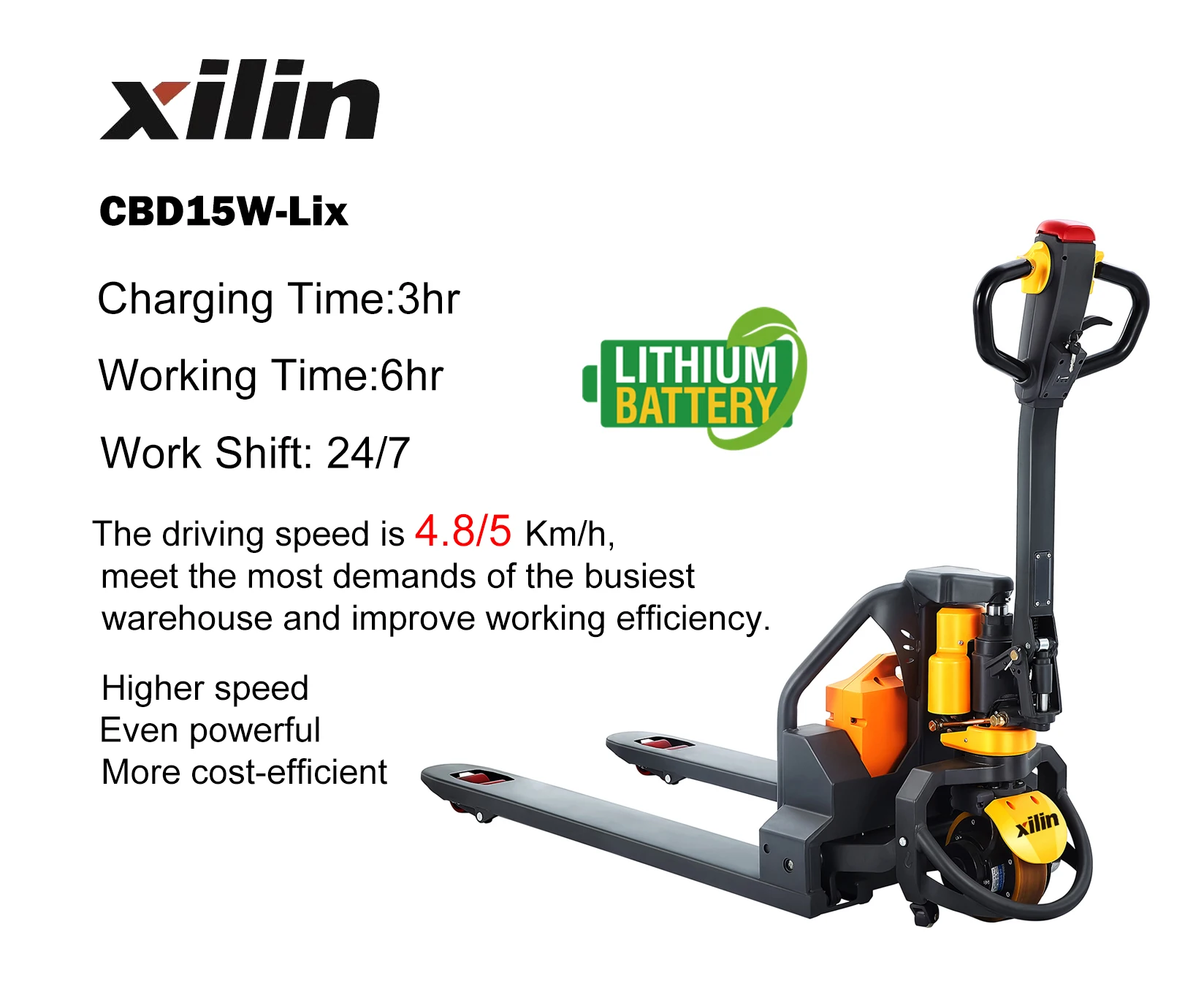 Xilin Lithium Powered T Kg Lbs Capacity Self Propelled Full