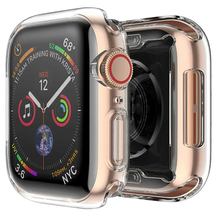 Coolyep Full Coverage Protective Clear Transparent Soft TPU Watch Cover For Apple iwatch Series 6/5/4/3 Case
Coolyep Full Coverage Protective Clear Transparent Soft TPU Watch Cover For Apple iwatch Series 6/5/4/3 Case