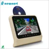 With SONY lens 7 inch auto DVD headrest with INNOLUX new 16:9 digital LCD screen car headrest dvd