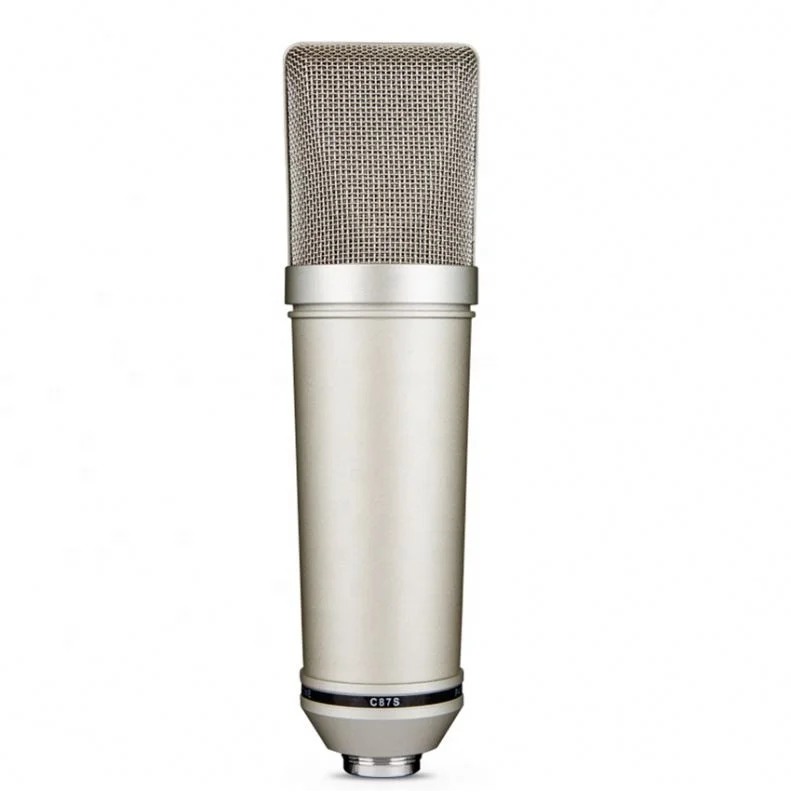 Brand New U87 Condenser Microphone Studio With Low Price For Podcast Recording, Silver
Brand New U87 Condenser Microphone Studio With Low Price For Podcast Recording, Silver