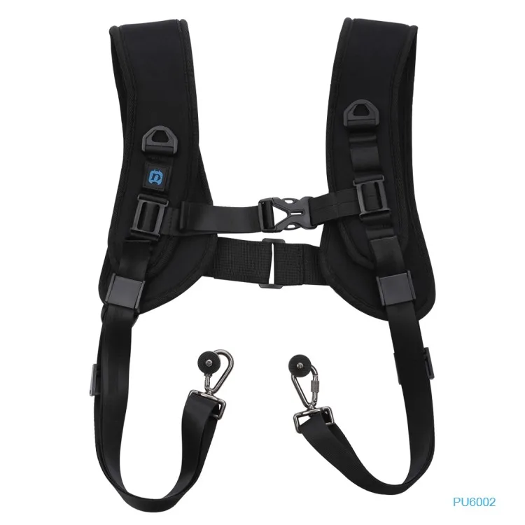 New design puluz release double shoulder foam camera strap belt for dslr digital cameras, Black
New design puluz release double shoulder foam camera strap belt for dslr digital cameras, Black