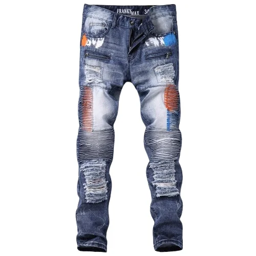 different colored skinny jeans