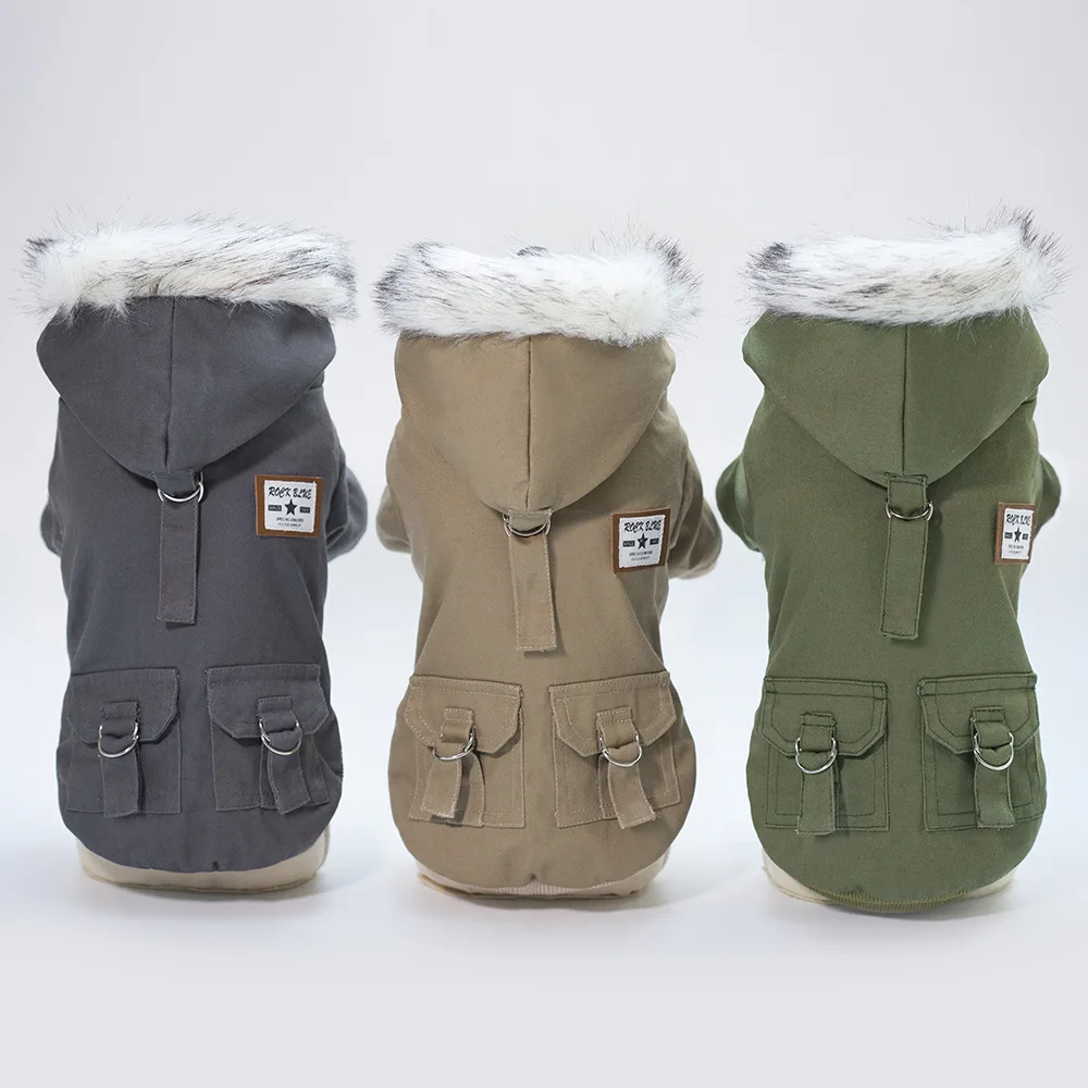 Manteau Chien Custom Dog Face Coat Fashion Pet Winter Wholesale Apparel Dog Clothes Luxury Manufacturer, Army green, khaki 
Manteau Chien Custom Dog Face Coat Fashion Pet Winter Wholesale Apparel Dog Clothes Luxury Manufacturer, Army green, khaki
