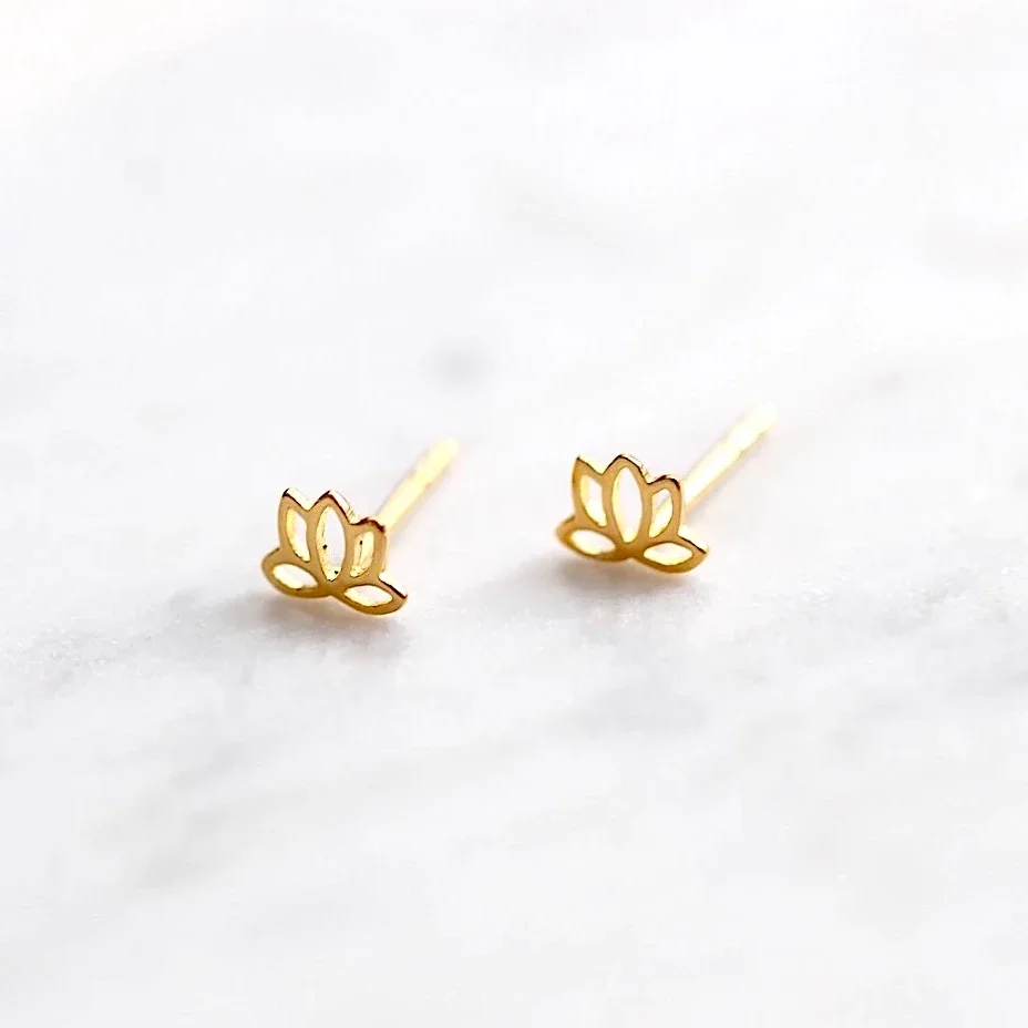 Fast Shipping New Small Stud Earring needle steel needle Earrings Fashion Flower Lotus Stud Earring Set
Fast Shipping New Small Stud Earring needle steel needle Earrings Fashion Flower Lotus Stud Earring Set