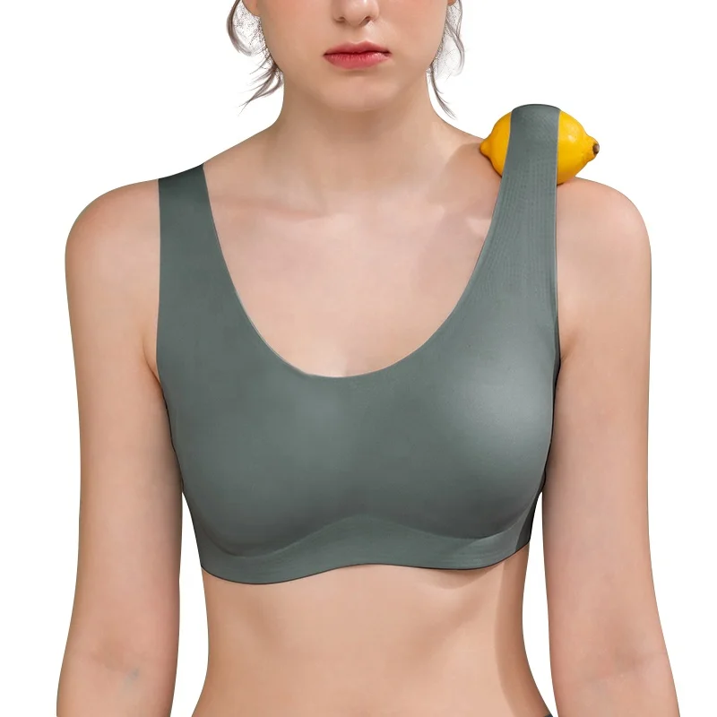 Seamless Widen the shoulder straps Underwear Bra Women Breathable Padded Plain Dyed Push Up Bra, Ink bamboo green/pink/light coffee brown/sweet orange/black
Seamless Widen the shoulder straps Underwear Bra Women Breathable Padded Plain Dyed Push Up Bra, Ink bamboo green/pink/light coffee brown/sweet orange/black