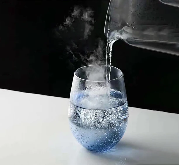 Hot Sale Valentine's Day Gift Starry Sky Cup Stemless Wine Glass Rainbow Glass Cups