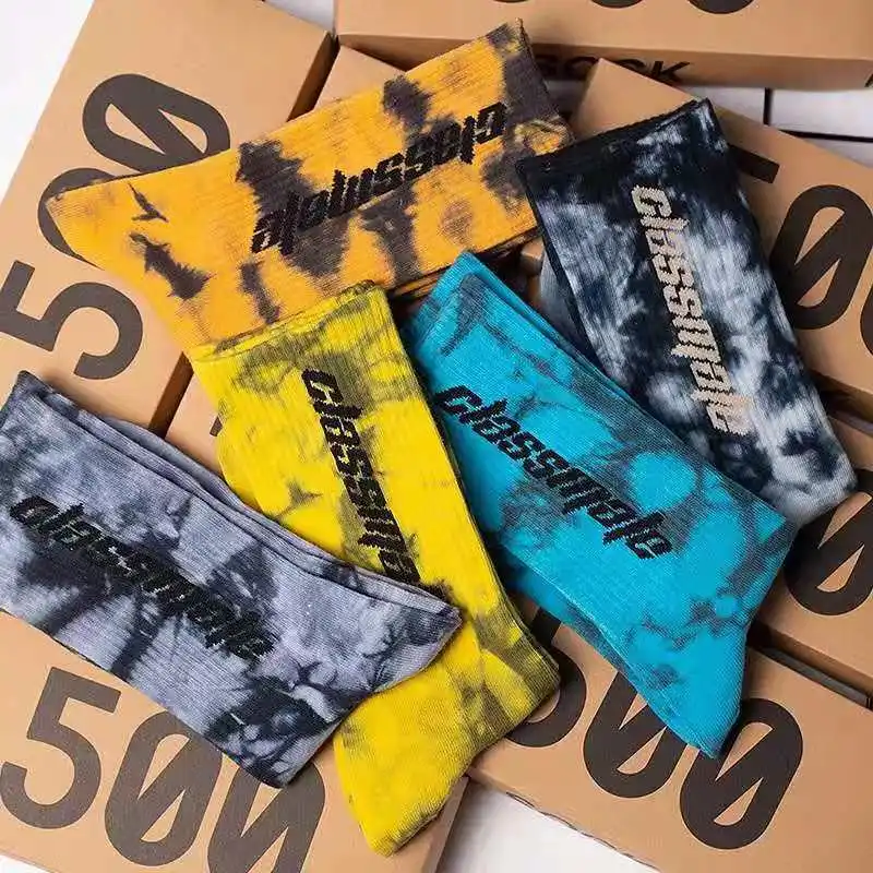 New styles custom print socks fashion trend men's Sock tie dye socks for adidas shoes
New styles custom print socks fashion trend men's Sock tie dye socks for adidas shoes