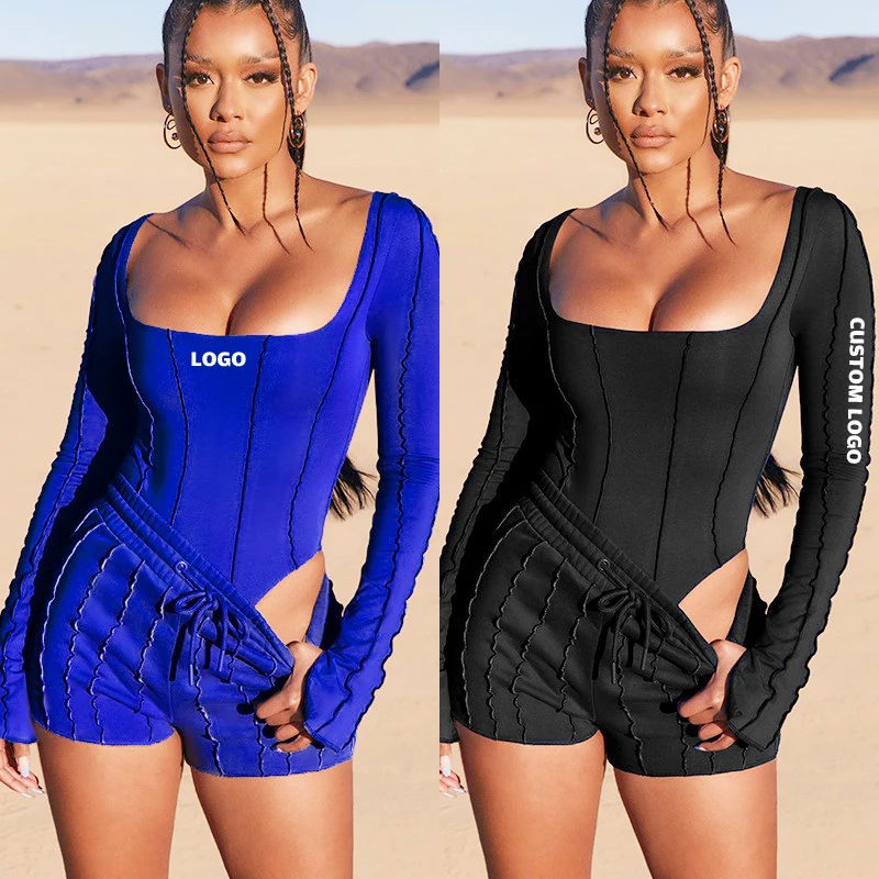 Free Shipping Hot Selling In USA Bodysuit With Shorts Women Plain Two Piece Set Women Clothing, Color avaliable
Free Shipping Hot Selling In USA Bodysuit With Shorts Women Plain Two Piece Set Women Clothing, Color avaliable