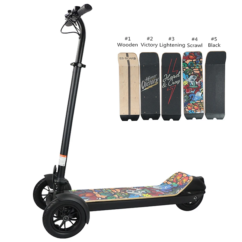 three wheels adult electric skateboard DIY logo, Five fashion color to choose
three wheels adult electric skateboard DIY logo, Five fashion color to choose