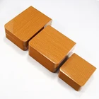 Delicate Piano Lacquer Custom Logo Pendants Ring Earrings Packaging Case Jewelry Box