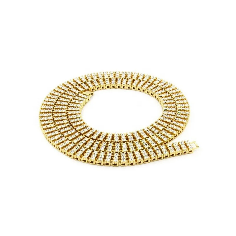 Fashion 3A zinc alloy rhinestone Tennis Necklace for Women, Yellow gold/silver/black
Fashion 3A zinc alloy rhinestone Tennis Necklace for Women, Yellow gold/silver/black