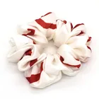 wholesale hair bands Print customization 100% silk hair scrunchies set for women girls
