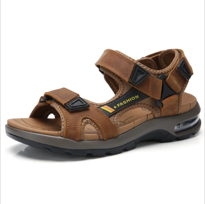 Platform Summer Flat Leather Beach Custom Strap Running Sandals Men, Customized color
Platform Summer Flat Leather Beach Custom Strap Running Sandals Men, Customized color