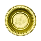 Best Selling Decorate Hotel Dinnerware Round Tin Plates for wedding decoration