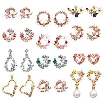 flower 925 silver jewelry sterling gold filled hoop diamond earrings sets studs earrings, Picture
flower 925 silver jewelry sterling gold filled hoop diamond earrings sets studs earrings, Picture