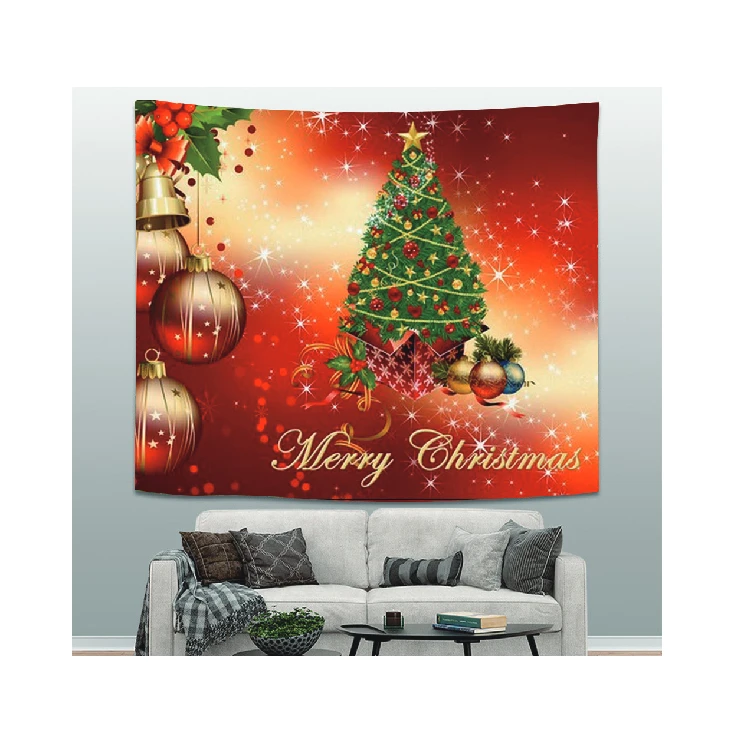 3D Digital Printing Popular Home Background Wall Polyester Cloth Landscape Christmas Tree Gift Decorative Tapestry, Customized color
3D Digital Printing Popular Home Background Wall Polyester Cloth Landscape Christmas Tree Gift Decorative Tapestry, Customized color