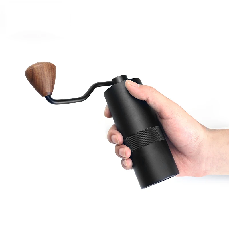 Nibu Hand Crank Small Coffee Bean Grinder Mini Black Stainless Steel Burr Portable Manual Coffee Grinder
Nibu Hand Crank Small Coffee Bean Grinder Mini Black Stainless Steel Burr Portable Manual Coffee Grinder