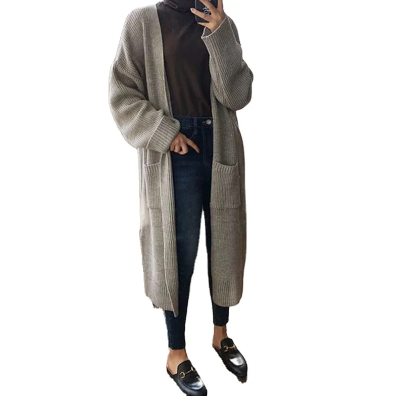 2021 Winter Women Sweater Solid Pull Femme Long Outerwear Long Sleeve Knitted Cardigan Casual Loose Warm Jumper
2021 Winter Women Sweater Solid Pull Femme Long Outerwear Long Sleeve Knitted Cardigan Casual Loose Warm Jumper