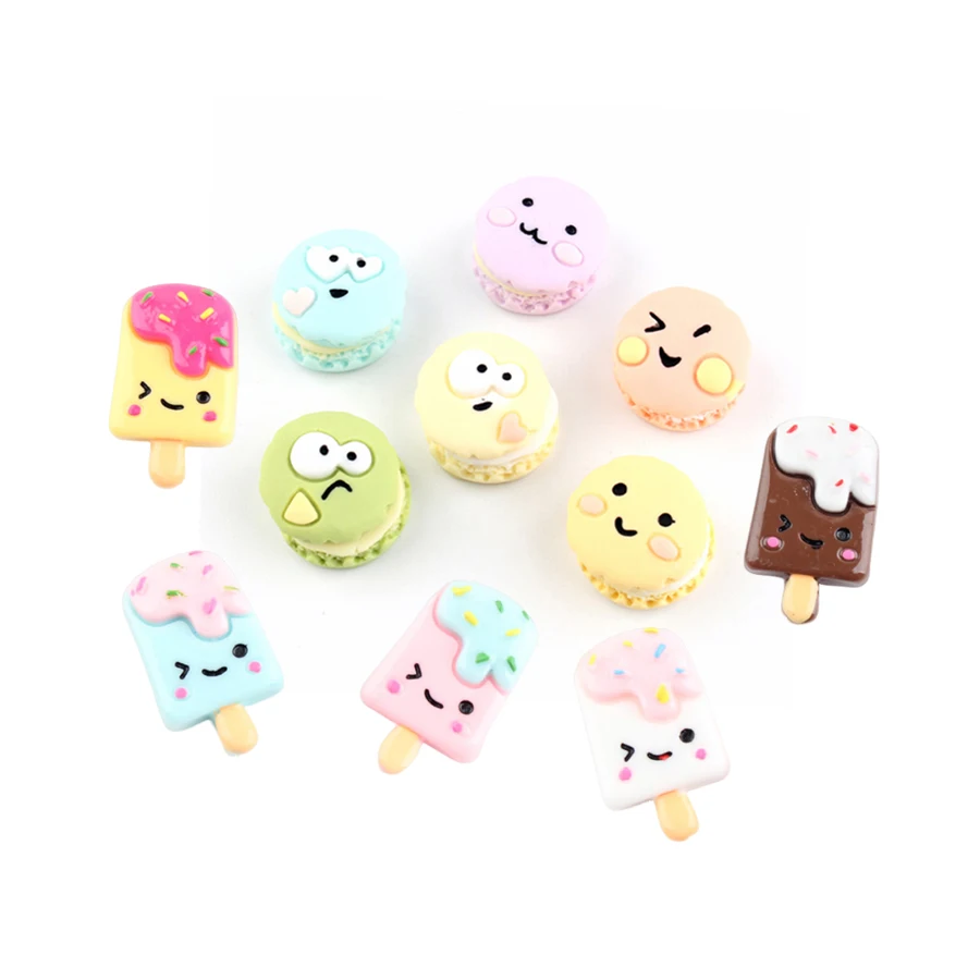 cute cartoon smile facial expression donut ice cream design resin charms pendant accessories
cute cartoon smile facial expression donut ice cream design resin charms pendant accessories