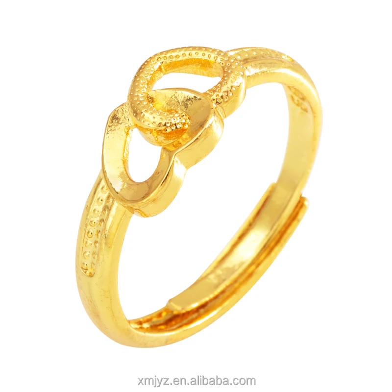Cross-Border Retro Double Heart Ring Gold-Plated Ring Female Love Heart-Shaped Opening Female Ring Factory Wholesale
Cross-Border Retro Double Heart Ring Gold-Plated Ring Female Love Heart-Shaped Opening Female Ring Factory Wholesale