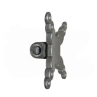 Hot Plate Zinc Nameplate Die Casting Aluminium Alloy White