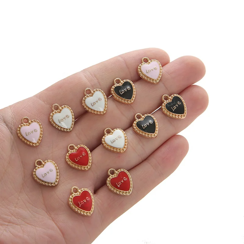 Fashion Beautiful Heart Enamel Charms Earring Bracelets LOVE pendant For Necklaces Jewelry Accessories Charms, Picture
Fashion Beautiful Heart Enamel Charms Earring Bracelets LOVE pendant For Necklaces Jewelry Accessories Charms, Picture