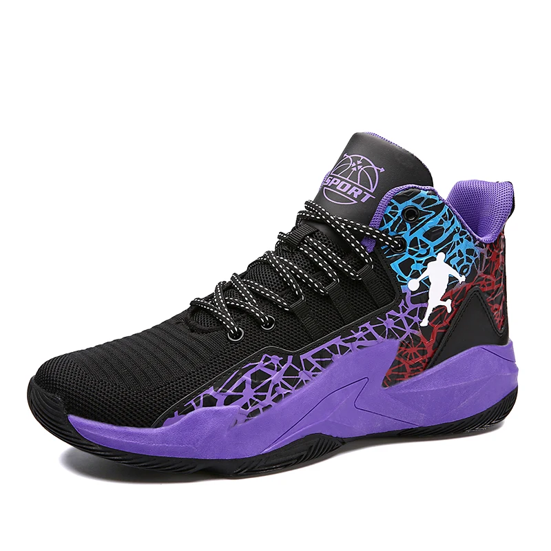 Hot Selling Street Style Fashion High Top Wear Resistant Professional Sports Shoes Mens Basketball Sneakers
Hot Selling Street Style Fashion High Top Wear Resistant Professional Sports Shoes Mens Basketball Sneakers