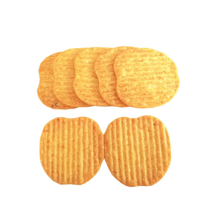 crispy snacks, tomato flavored potato chips